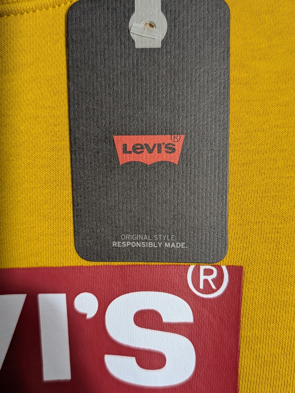 Levi's Relaxed Graphic Boxtab Crewneck Sweatshirt Men's Small - Picture 5 of 7